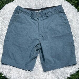 Goodfellow & Co from Target Men's 9" Inseam Dark Blue Hybrid Swim Shorts Size 30